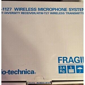 Audio Technica ATW-1127 Wireless Microphone System, with mic/power cord included